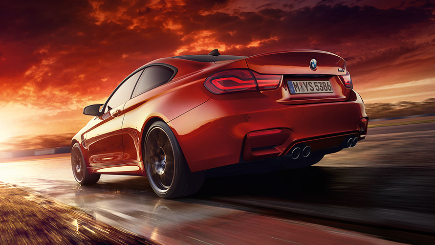 新BMW M4双门轿跑车 独特尾部 新BMW M4双门轿跑车 独特尾部