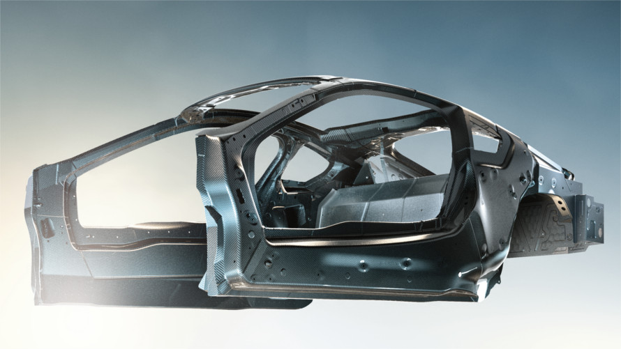 高强度和高安全性：碳纤维乘客舱