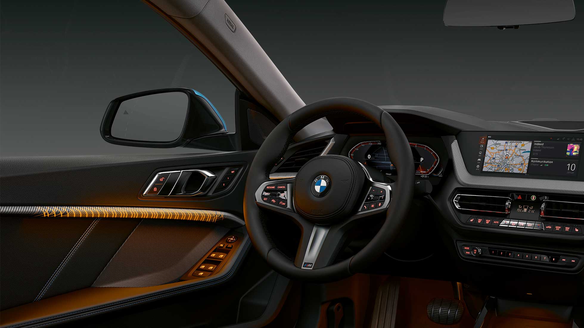 BMW 2 Series Gran Coupé with BMW Intelligent Personal Assistant BMW 2 Series Gran Coupé with BMW Intelligent Personal Assistant F44 2020 interior