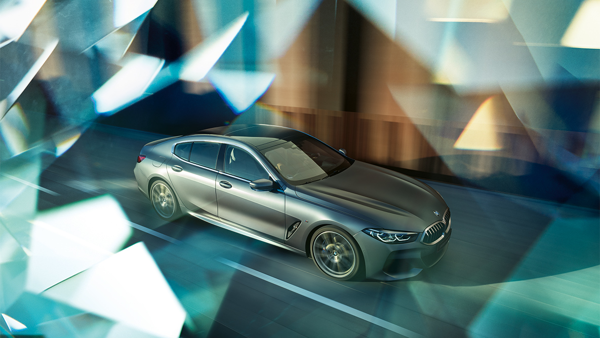 Luxury sports car design BMW 8 Series Gran Coupé, luxury sports car design