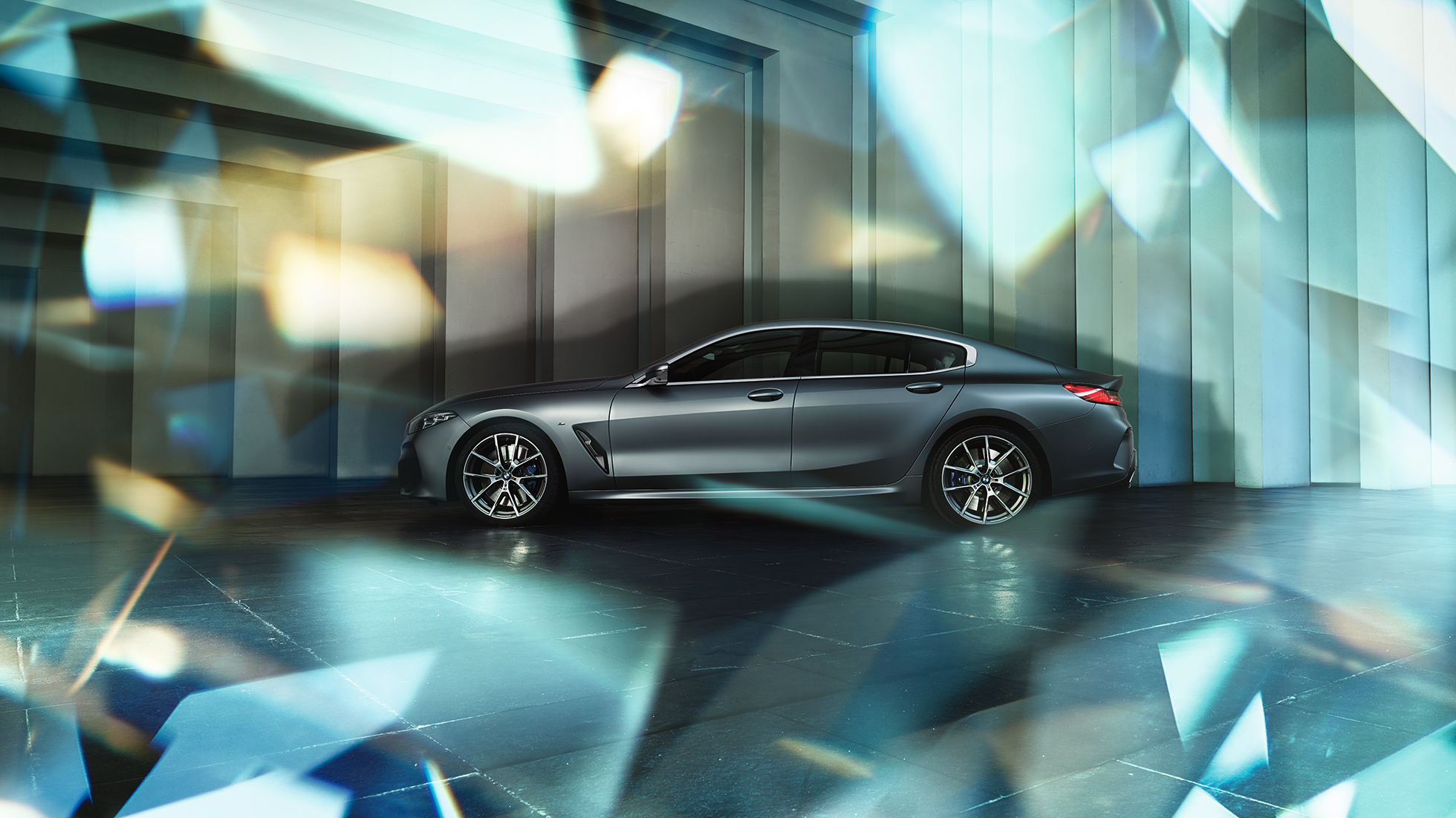 Space in the fond BMW 8 Series Gran Coupé, space in the fond