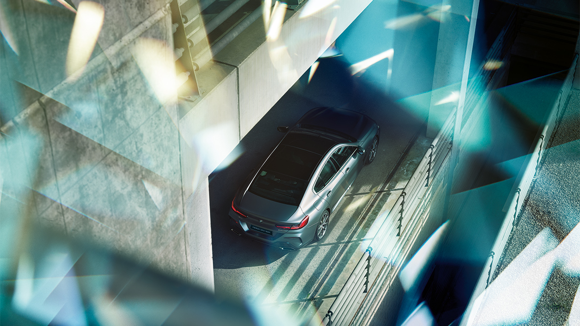 Panorama glass roof with large glass surfaces BMW 8 Series Gran Coupé, Panorama glass roof with large glass surfaces