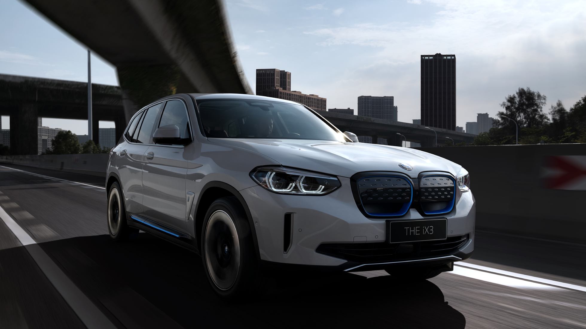 BMW iX3 G08 exterior design video BMW iX3 G08 2020 Mineral White metallic exterior design video