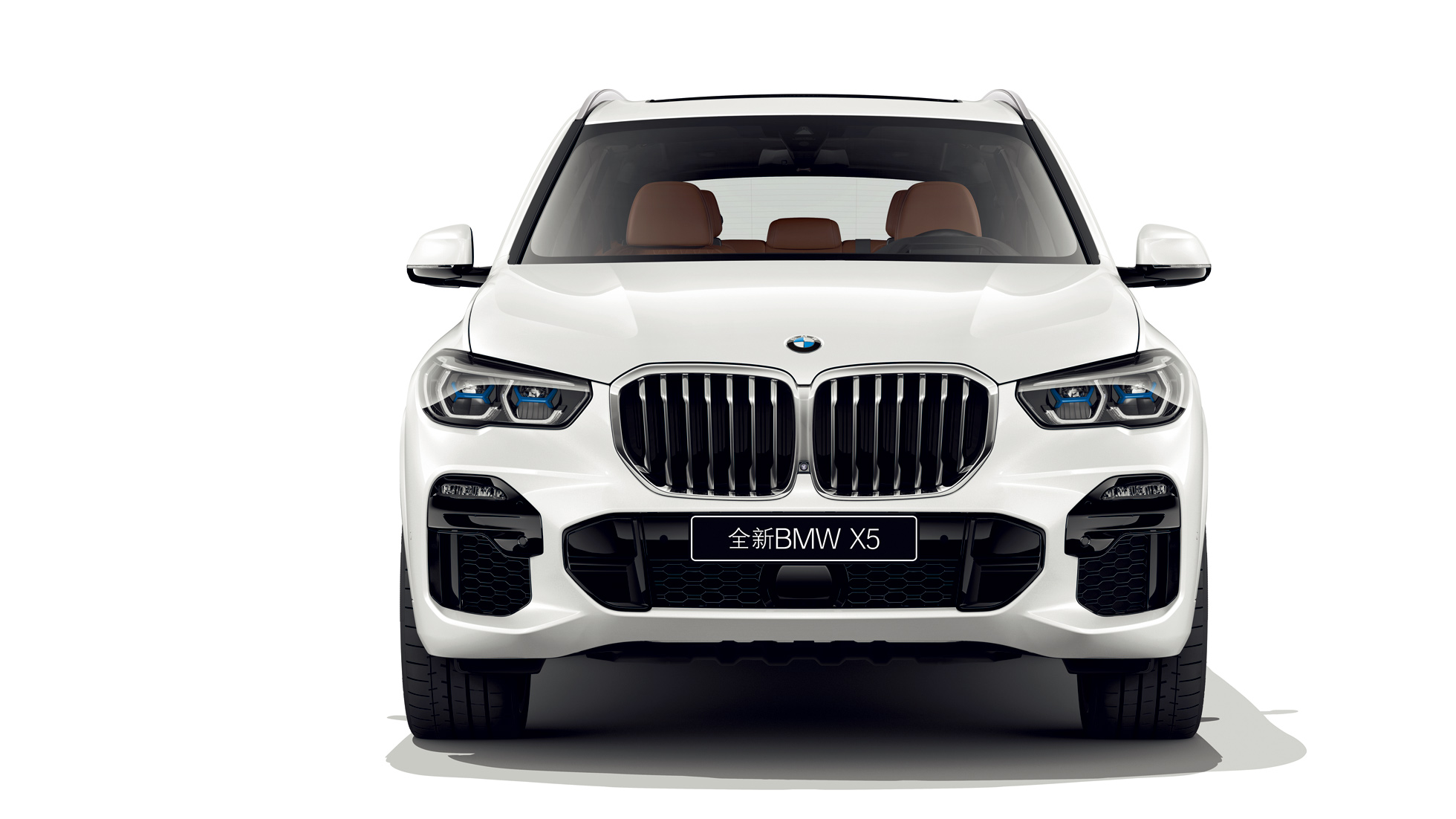BMW X6 with M Sport package, rear. BMW X6 with M Sport package in three-quarter rear perspective.