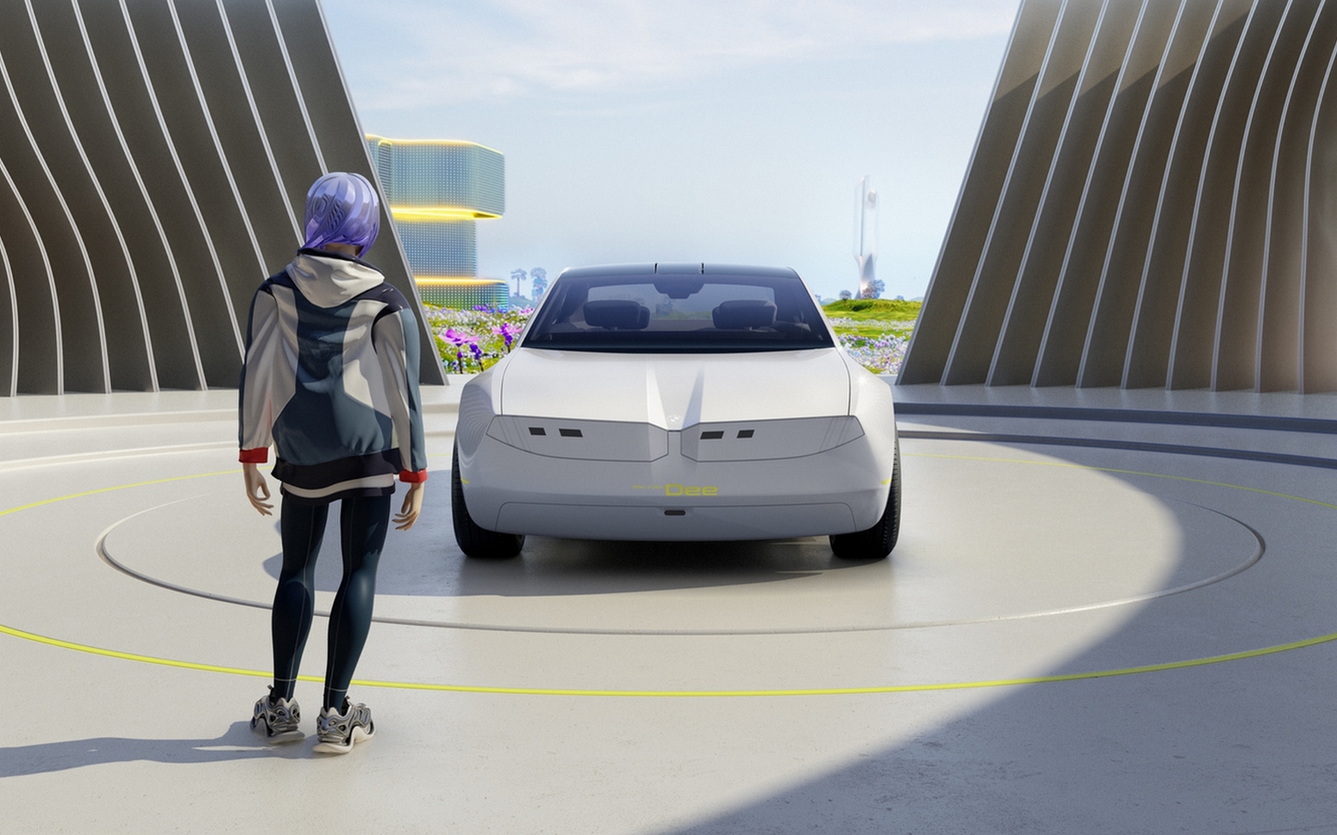 BMW i Vision Dee Vision vehicle